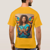 Unieke Butterfly Design T-shirts | Mooi & Cre (Achterkant)