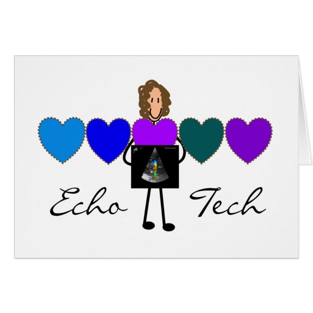 Unieke cadeaus van hartecho-technicus (Voorkant Horizontaal)