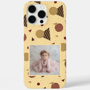 Unieke cadeaus voor vader Memphis-patroon iPhone 16 Pro Max Hoesje