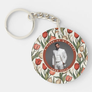 Unieke Cadeaus Voor Vriendin Foto Tulp Sleutelhanger