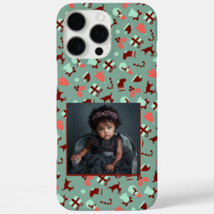 Unieke cadeaus voor vrouwen kerstpatroon iPhone 16 pro max hoesje