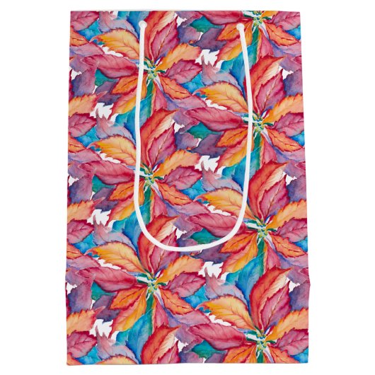 Unieke cadeautassen voor Kerstmis Medium Cadeauzakje (Achterkant)