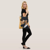 Unieke Canvas tas (Op model)