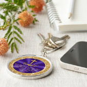 Unieke Christelijke geschenken voor vrouwen, vrouw Sleutelhanger (Zijkant)