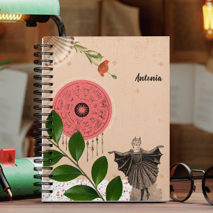 Unieke Collage Fun Kleurrijke Girly Modern Notitieboek