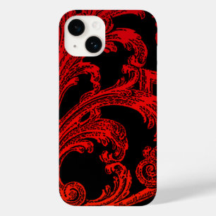 Unieke cover ombre Red Design iPhone Case