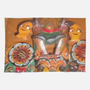 Unieke culturele kunst - Sri Lankaans/Indonesisch Theedoek