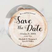 Unieke Custom Photo Herfst Rustieke bruiloft Kaart (Voorkant / Achterkant)