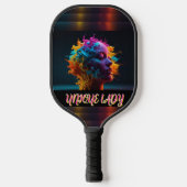 UNIEKE DAME PICKLEBALL PADDLE (Voorkant)