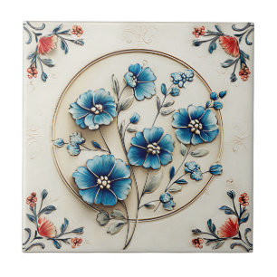 Unieke decoratieve vintage cottagecore boerderijst tegeltje