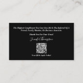 Unieke design voor ondernemers - Loan & Realtors Visitekaartje (Achterkant)