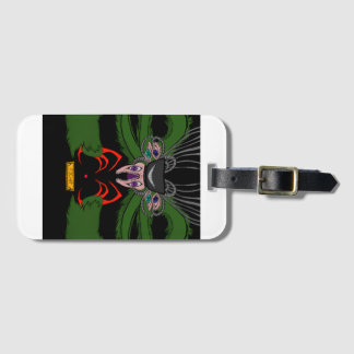 Unieke donkere kunst monster baby body bagagelabel
