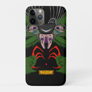Unieke donkere kunst monster baby body iPhone 11 pro hoesje