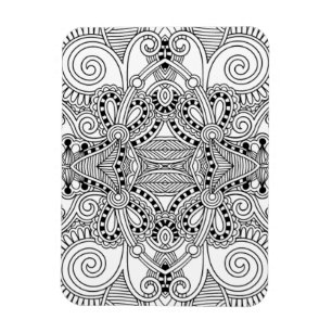 Unieke doodle magneet