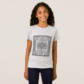 Unieke doodle t-shirt (Voorkant volledig)