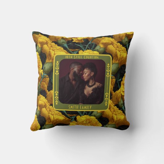 Unieke echtgenote 15e Jubileum Sierkussen (Achterkant)