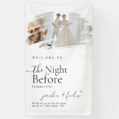 Unieke En Elegante Proefavond Welcome Spandoek (Verticaal)