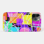 Unieke en kleurrijke neonpatronen Kunst Case-Mate iPhone Case (Achterkant (horizontaal))