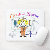 Unieke en Schattige cardiale zure cadeaus Muismat (Met muis)