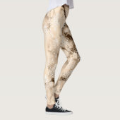 Unieke Ephemera Print One-of-a-Kind Vrouwen Mode Leggings (Rechts)