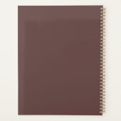 Unieke Equestriële Boho Planner (Achterkant)