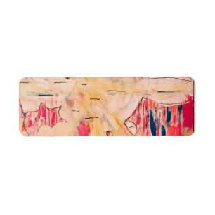 Unieke Etiketten voor u met abstract ontwerp