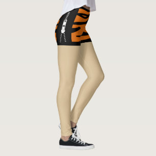 Unieke fake shorts met rits Dierlijke Cheetah Leggings