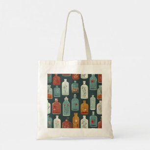 Unieke fleskunst tote bag