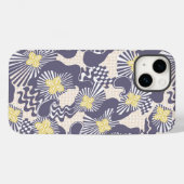 Unieke Floral iPhone Case (Achterkant (horizontaal))