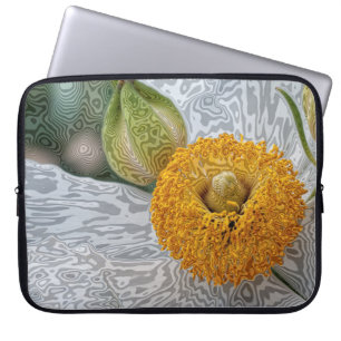 Unieke Floral-laptophoes: 15 of 13 of 10 inch Laptop Sleeve