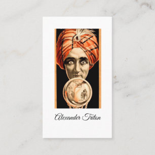 Unieke Fortune Teller Crystal Ball Contactkaartje