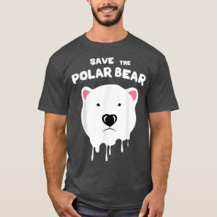 Unieke Funny Save the polar beer climate change aw T-shirt