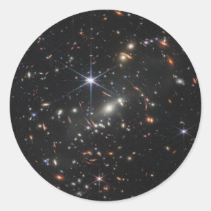 Unieke Galactische burger sticker