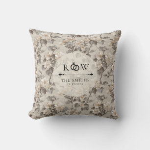 Unieke Gardenias Charme Wilde Bloemen Bruiloft Kussen