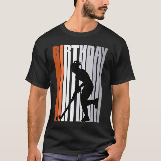 Unieke geel-retrohockey-cokeytinemanagers t-shirt