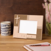 Unieke gepersonaliseerde Christelijke Palm Cross A Gegraveerde Lijstjes (Links)