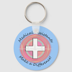 Unieke geschenken voor medisch assistent sleutelhanger