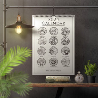 Unieke Gnome Mandala kleurstof Kalender