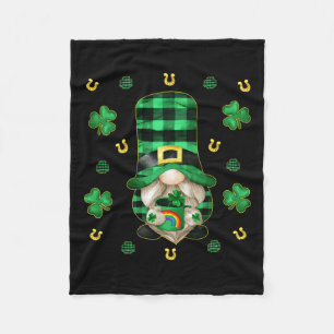 Unieke Gnome St. Patricks Day - Schattigee Buffalo Fleece Deken