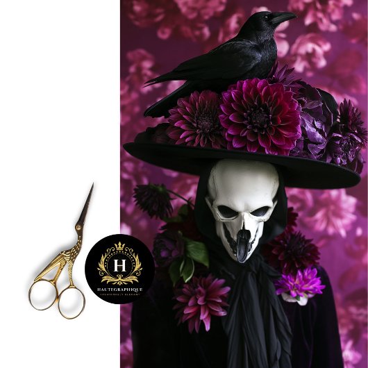 Unieke Gotische Halloween Skelet Schedel Decoupage Tissuepapier