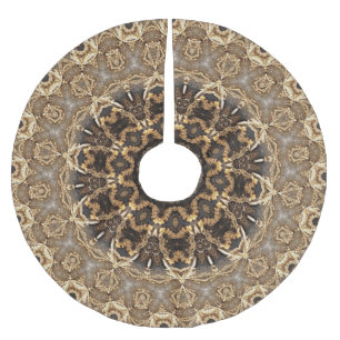 Unieke gouden decoratieve boomrok kerstboom rok