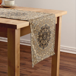 Unieke Gouden Decoratieve Tafelloper