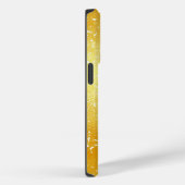 Unieke gouden zwarte achtergrond Case-Mate iPhone case (Achterkant / Rechts)