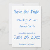 Unieke Grappige Save The Date Kaarten (Achterkant)