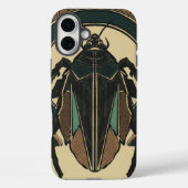 Unieke Hand Getrokken Kakkerlak Bold Deco Bruin Bl Case-Mate iPhone Case (Achterkant)