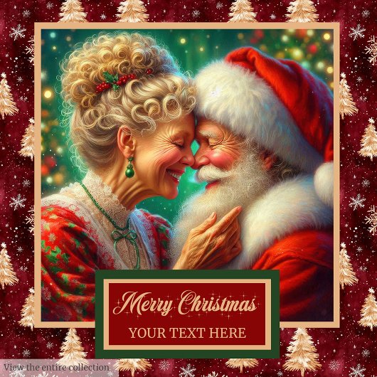 Unieke heer en mevrouw Claus Cranberry Badhanddoek Bad Handdoek