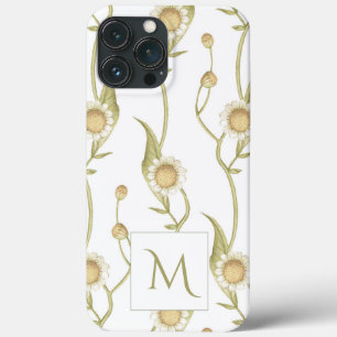 Unieke Hoes Met Madeliefjes Monogram Case-Mate iPh