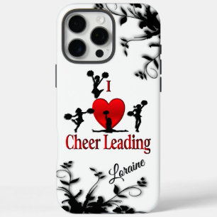 Unieke I Hart Cheerleading Persoonlijk iPhone 16 Pro Max Hoesje