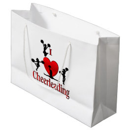 Unieke I Heart Cheerlead Groot Cadeauzakje