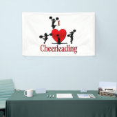 Unieke I Heart Cheerlead Spandoek (Beurs)